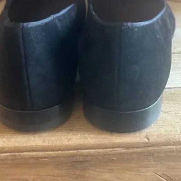 NEW MEN'S CHRISTIAN LOUBOUTIN DANDELION STRASS BLACK SUEDE LOAFERS - Picture 3 of 8